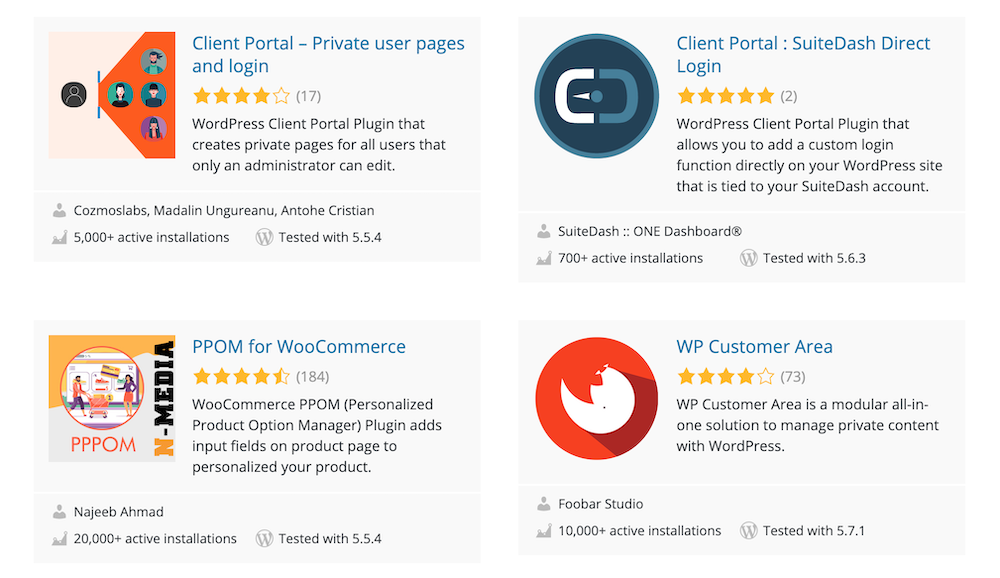 create a client or customer portal on wordpress tedious and clunky experience 1