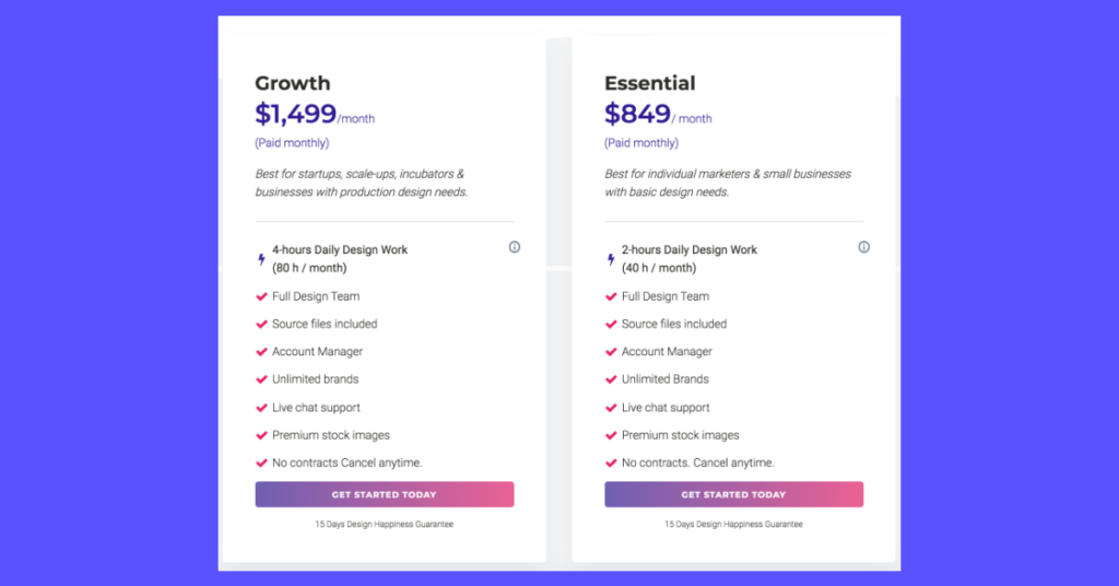 designbuffs pricing